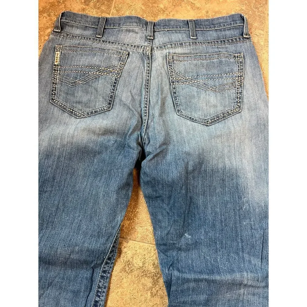 Cinch Grant Relaxed Fit Medium Stone, Men's size 38 x 32